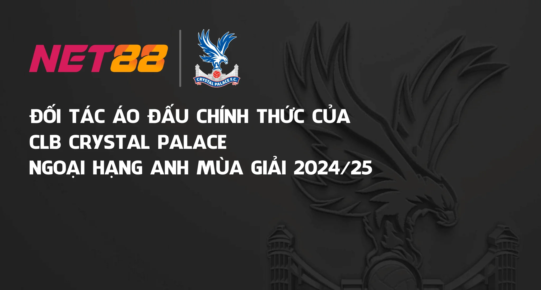 NET88 Schaloutletonline - Chơi Nét Như Nhà Cái NET 88 2025 49 Net88max.com Banner Net88 hợp tác Crystal Palace Homepage 2